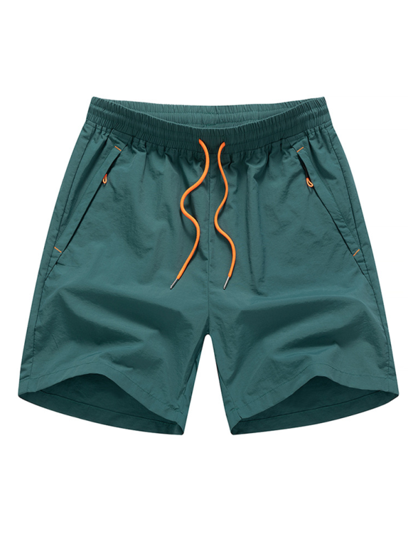 men's Quick-drying shorts men's casual quarter pants beach shorts